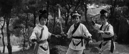 名優楊麗花主演の武侠映画《三鳳震武林》も北投で撮影した。
（画像提供：國家電影及視聽文化中心）